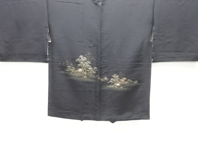 JAPANESE HAORI / WOVEN SCENERY OF HOUSE